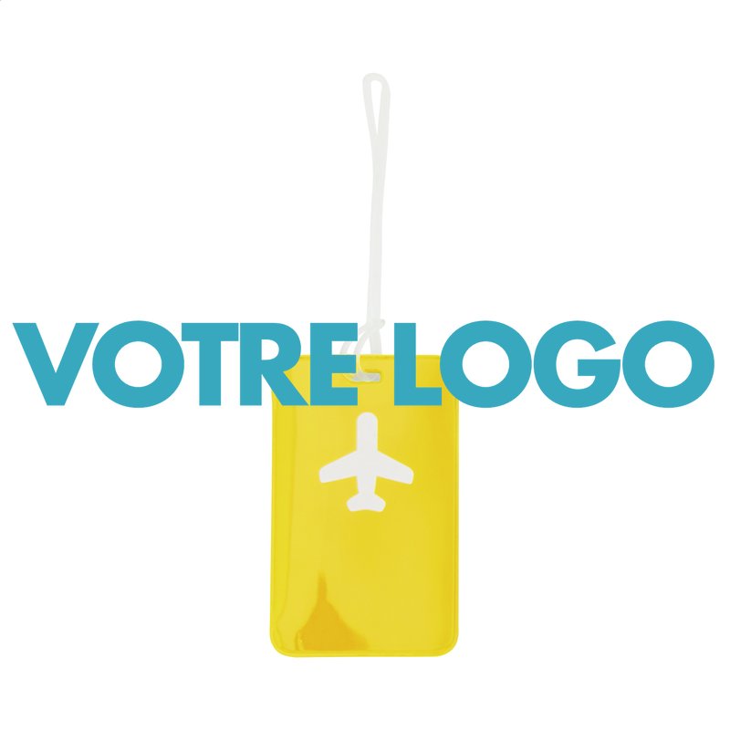 étiquette à bagages