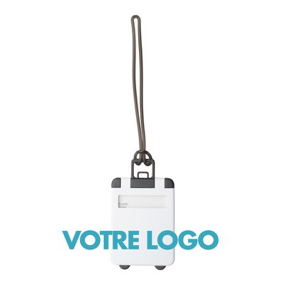 étiquette à bagages