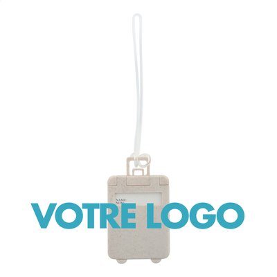 étiquette à bagage