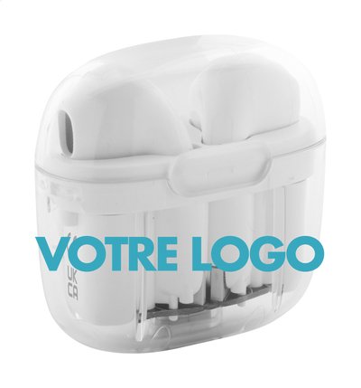 Écouteurs sans fil transparents RABS