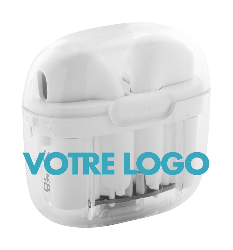 Écouteurs sans fil transparents RABS