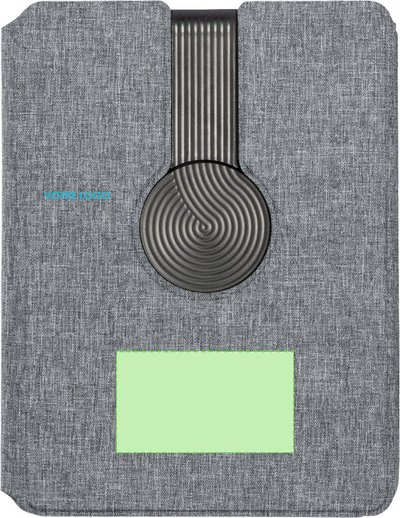 Bloc Notes Multifonction Polyester 300D RPET 2