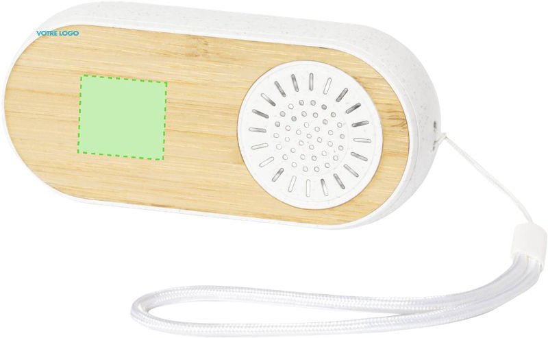 Écouteurs Haut-Parleurs Paille de Blé