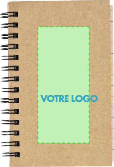 Bloc Notes Adhésif Carton Recyclé 1