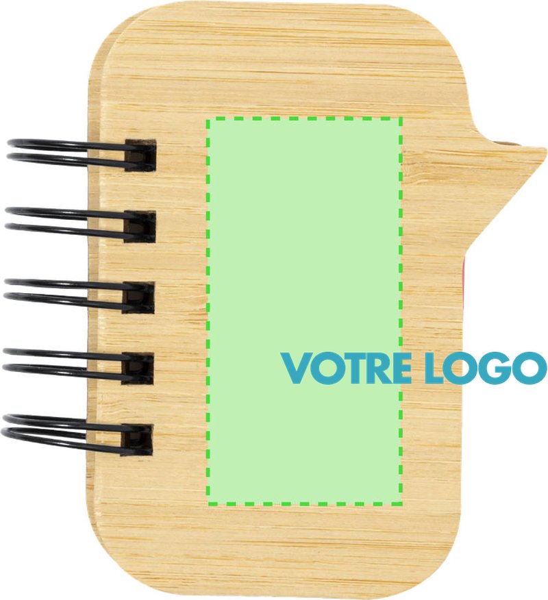 Bloc Notes Adhésif Bambou 2