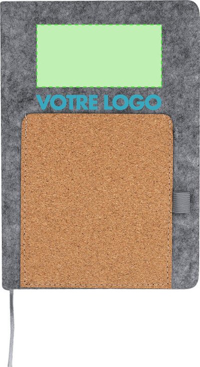 Bloc Notes Feutrine RPET 3