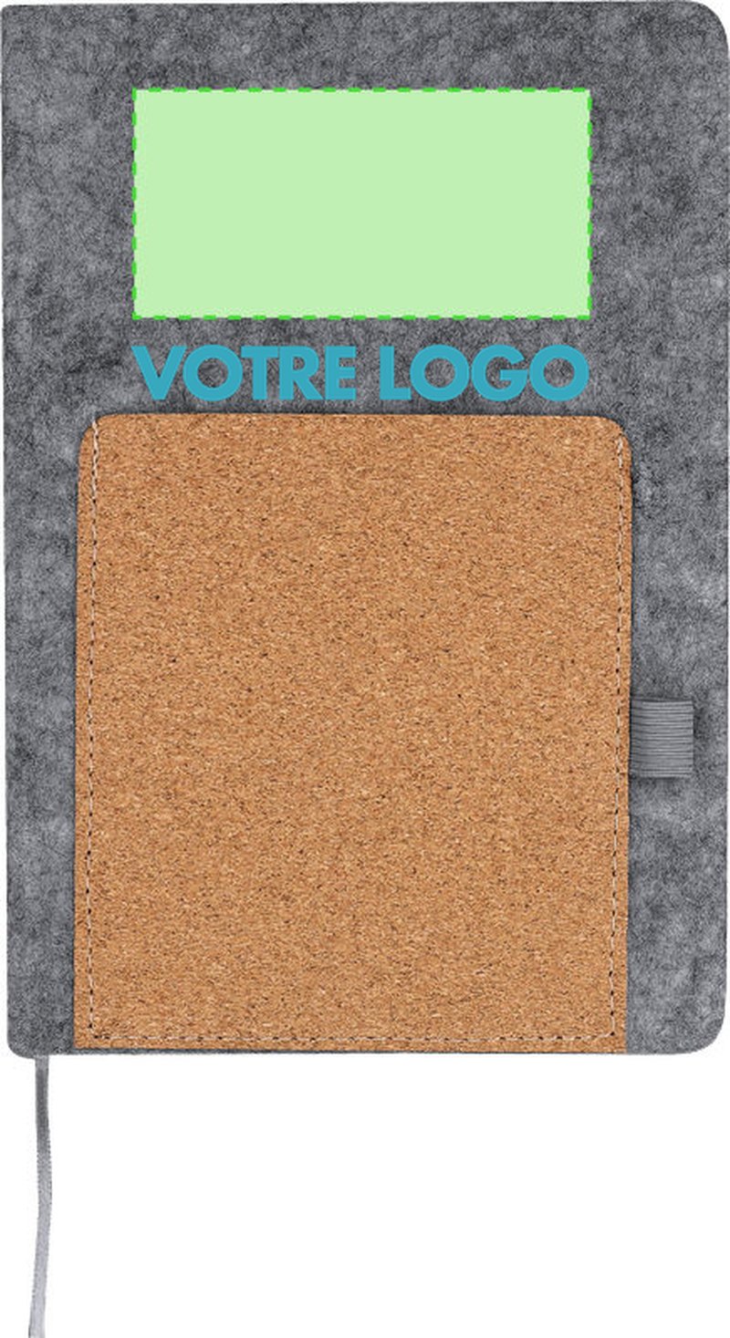 Bloc Notes Feutrine RPET 3