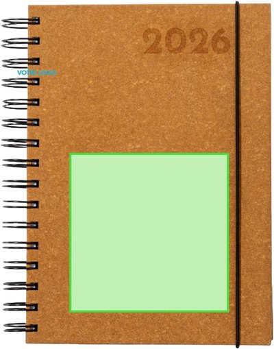 Agenda Cuir Recyclé