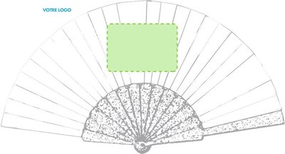Éventail Fibre Bambou