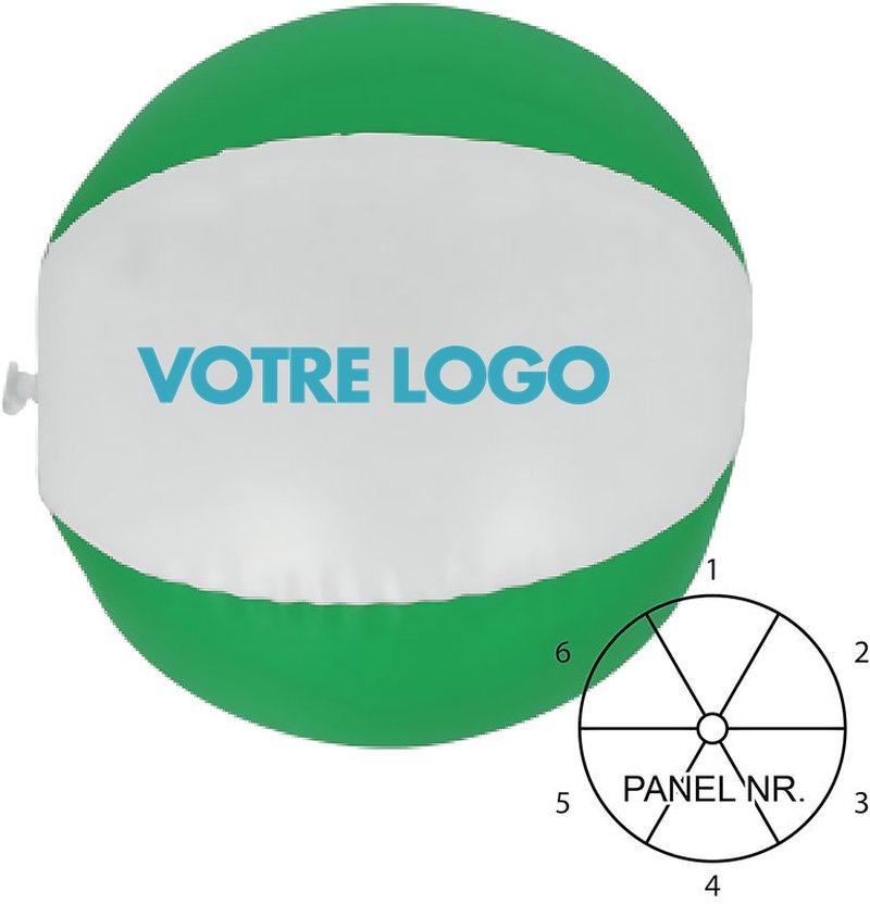 Balle gonflable plage