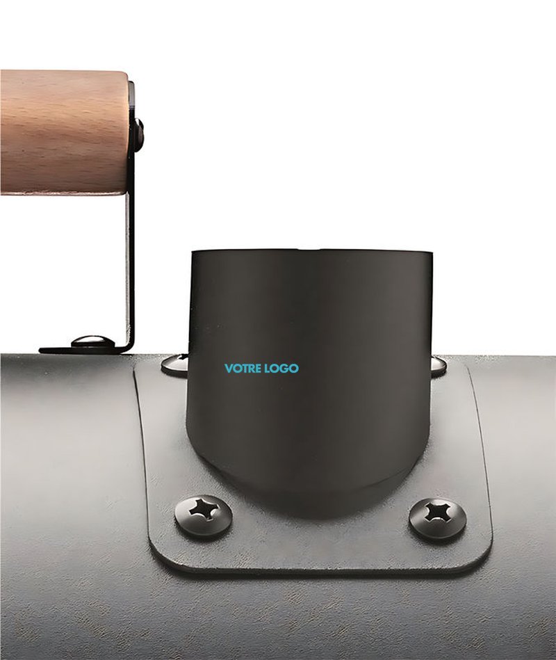 Barbecue portable avec cheminée