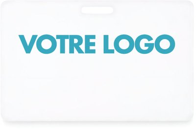 Badge pour lanyard 54 x 86 mm