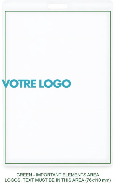 Badge lanyard 120 x 80mm