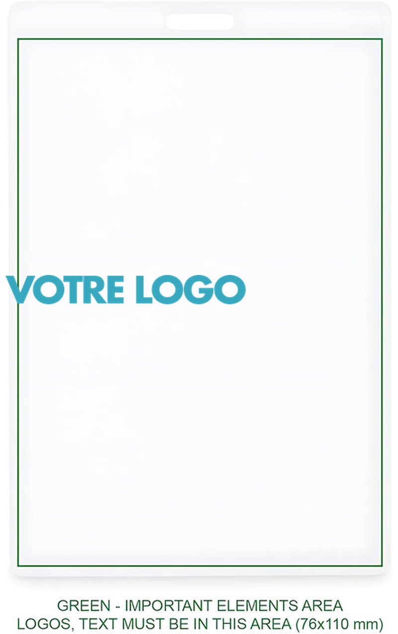 Badge lanyard 120 x 80mm