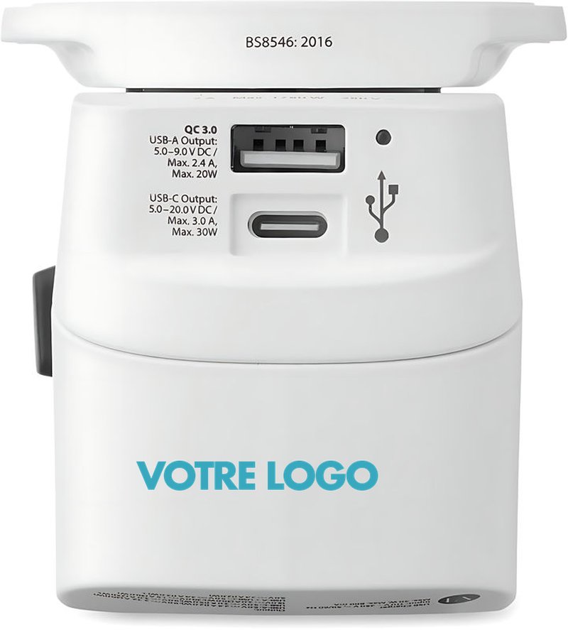 Adaptateur SKROSS® USB 30W PD 2