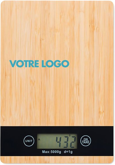 Balance de cuisine bambou ABS