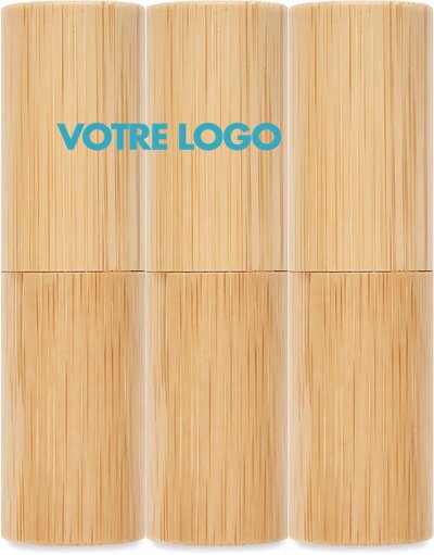 Baume à lèvres en tube bambou