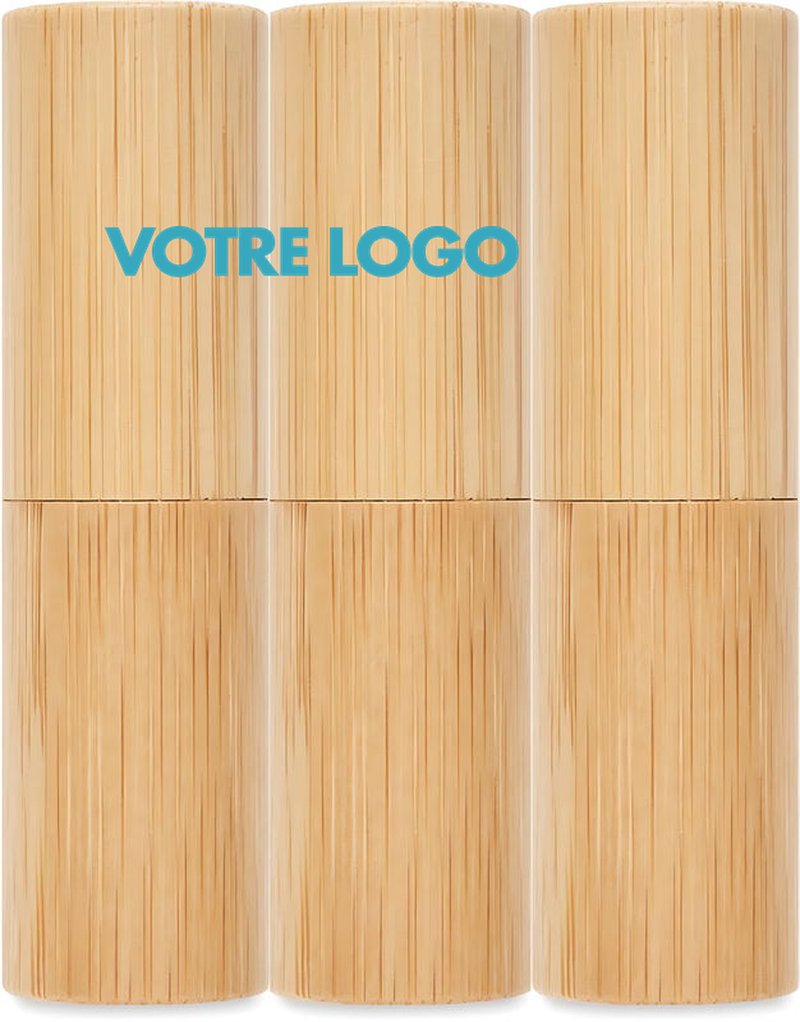 Baume à lèvres en tube bambou