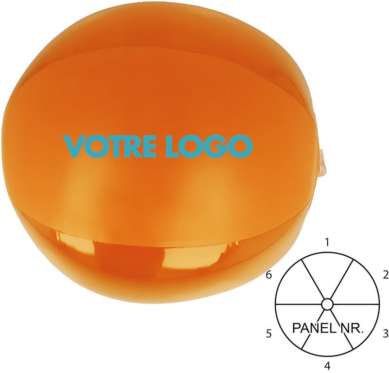 Ballon de plage gonflable