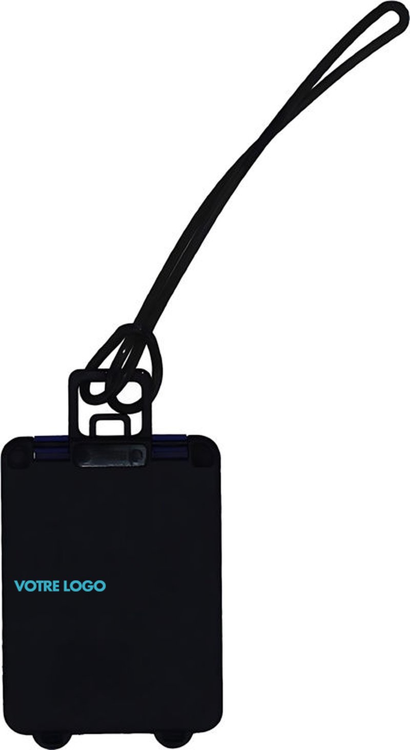 Étiquette de bagage en plastiq